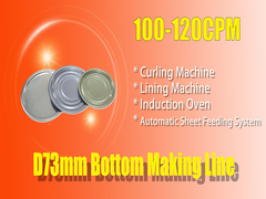 Induction traitant la machine d'Oven For Metal Can Making