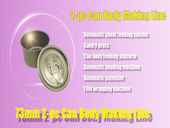 La boîte en métal 300CPM faisant la machine pour la nourriture de fer-blanc met en boîte le CE de fabrication certifié