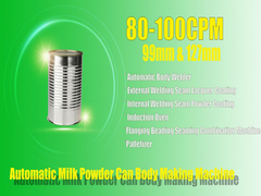 General Can Body Welder Machine pour la fabrication de boîtes de conserve