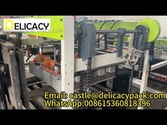 40m / min Slitter automatique duplex dans l'industrie de la fabrication de la boîte