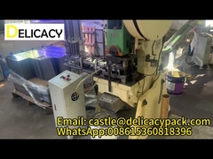 Révolutionnez la production avec notre ligne entièrement automatisée pour les couvercles rectangulaires avec tuyaux à vis!