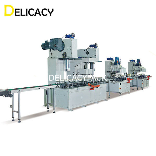 Industriel chimique automatique de 35KW Chaîne de production de boîtes de conserve For peut Pail Making