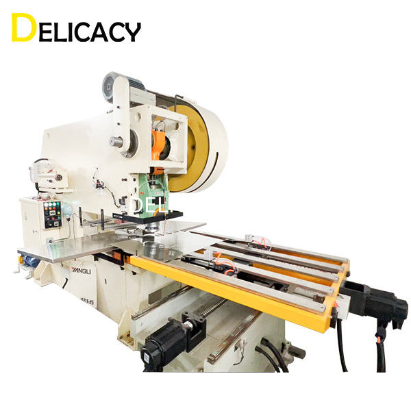 Feuille automatique alimentant le couvercle de fer-blanc de Machine de fabrication de boîtes de conserve For 72mm faisant la ligne