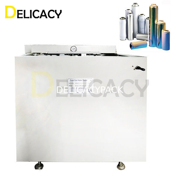 L'appareil de contrôle fait sur commande de l'eau de délicatesse de couleur pour que les boîtes d'aérosol détectent des défauts de fuites