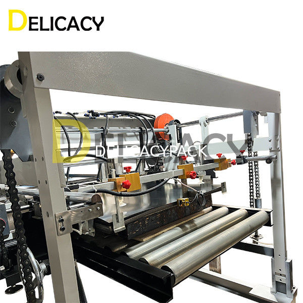 Machine de fabrication automatique à double trancheuse à ciseaux métalliques, ligne de production de boîtes d'étain métalliques