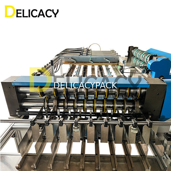 Machine de découpe de métal composé à double tranche automatique à 50 Hz pour la ligne de production de boîtes en fer blanc