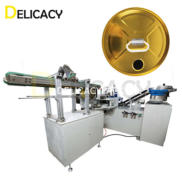 Soudeuse automatique à poignée pour bouchons ronds: amélioration de l'efficacité du soudage des pièces circulaires