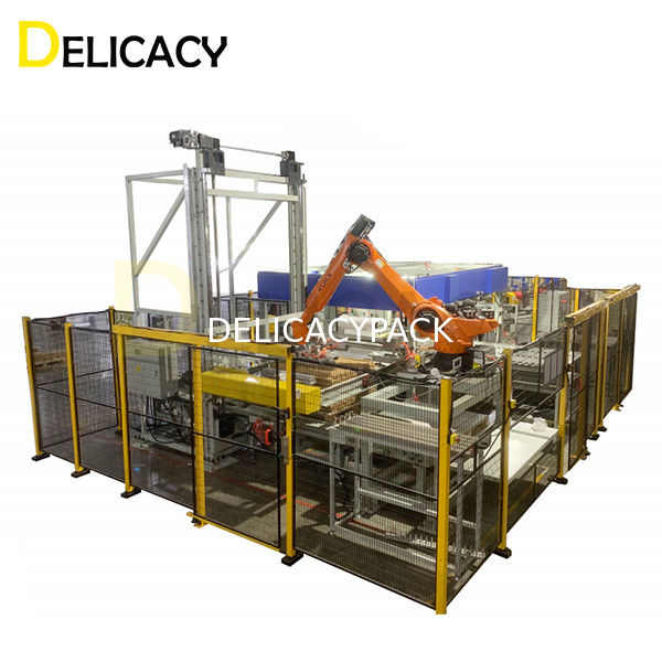 Amélioration de l'efficacité de la production grâce à une machine d'emballage robotisée entièrement automatisée pour les couvercles faciles à peler