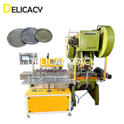 La bande automatique alimentant Tin Can Manufacturing Machine For peut des couvercles 125mm le fond inférieur de 99mm