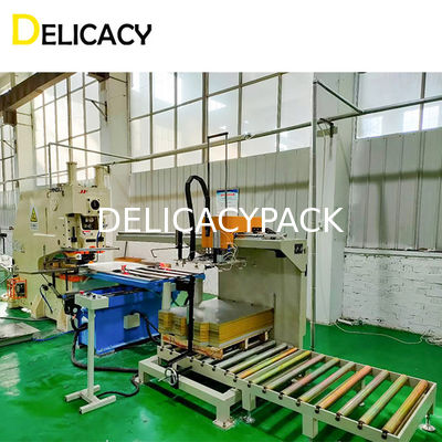 50Hz peut le couvercle faisant à machine le système d'alimentation manuel de feuille pour l'opération de poinçonnage automatique